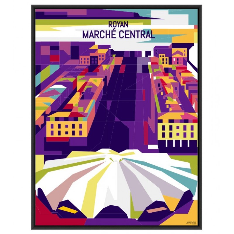 Affiche du Marché Central de Royan