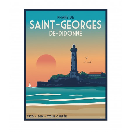 Affiche du Phare  de Saint-Georges-de-Didonne