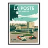 Affiche de la Poste de Royan des années 50