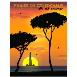 Affiche Phare de Cordouan