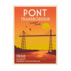 Affiche du Pont Transbordeur de Rochefort