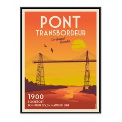 Affiche du Pont Transbordeur de Rochefort