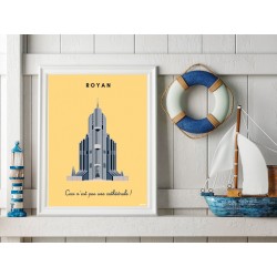 Affiche de l'église Notre Dame de Royan