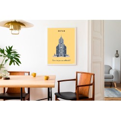 Affiche de l'église Notre Dame de Royan