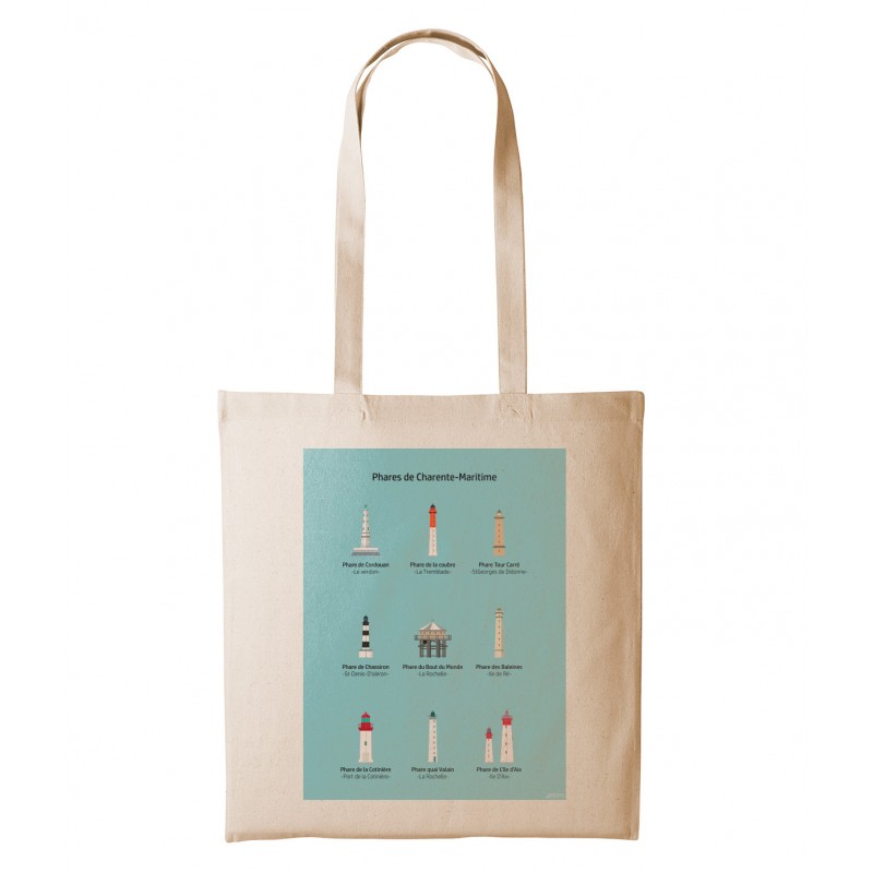 Tote Bag - Phares de Charente-Maritime