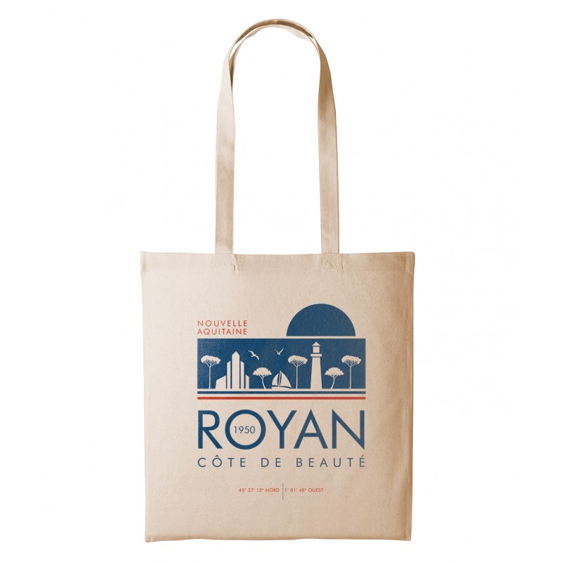 Tote Bag - Royan silhouette Nouvelle Aquitaine