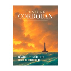 Affiche rétro Phare de Cordouan - Beauté et Sérénité - ARTKETYPES