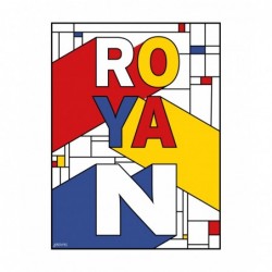 Affiche stylisée de Royan